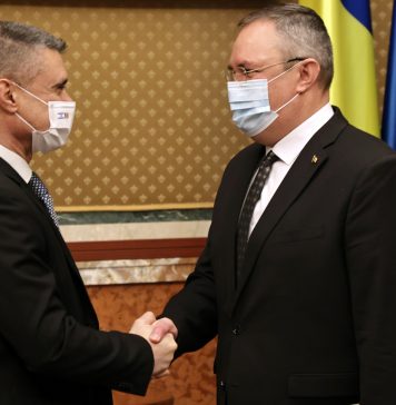 Nicolae Ciucă s-a întâlnit cu ambasadorul Israelului la București, David Saranga