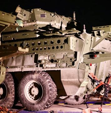 Primul convoi cu tehnică militară americană va ajunge în Bucureşti la 1 noaptea – VIDEO/FOTO