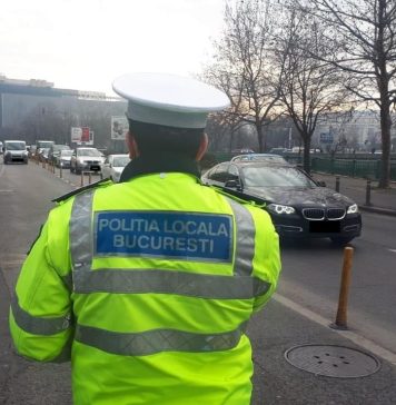 Polițiștii Locali din București vânează șoferii care circulă pe benzile destinate transportului public