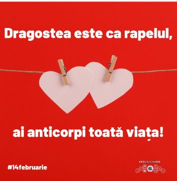 Mesaje de Valentine’s Day de la instituțiile statului: „Dragostea este ca rapelul, ai anticorpi toată viața! – FOTO