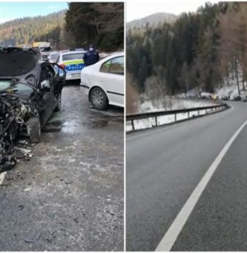 Accident rutier grav în stațiunea Azuga. Cinci oameni au fost răniți