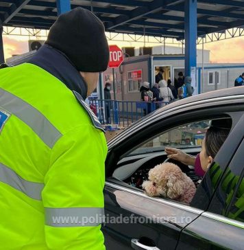 Poliţia de Frontieră: Peste 8.000 de cetăţeni ucraineni au intrat în ţară luni, în scădere cu 10,2 % faţă de ziua precedentă