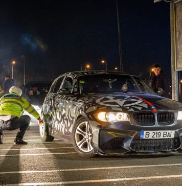 FOTO/ Noi razii în Capitală ale Poliției pentru verificarea stării tehnice a mașinilor