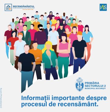Recensământ 2022. Cum se va face autorezenzarea asistată în Sectorul 2