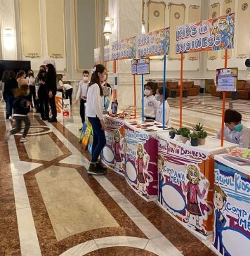Kids in Business a organizat târgul copiilor antreprenori, la Parlament. Deputat USR: Astăzi este despre responsabilitate socială