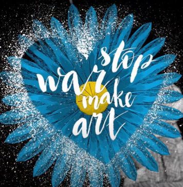 FOTO/ Campania ”Enlightenment – Artists United for Peace” – proiecţie, sâmbătă seara, pe TNB