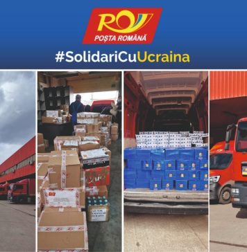 Poșta Română: 50 de tone de ajutoare umanitare au plecat spre Ucraina – FOTO