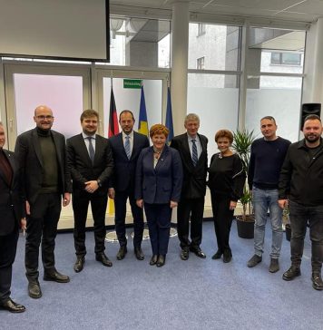 FOTO/ Deputatul USR de București Oana Marciana Özmen, întâlnire cu oficiali ai landului german Baden-Württember