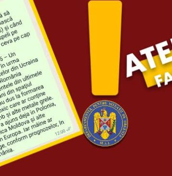 DSU dezminte o ştire falsă despre un „nor toxic” cauzat de bombardamentele din Ucraina