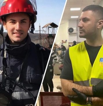 Pompierul care tunde refugiați în Gara de Nord în timpul liber: ”Vreau să ajut cât pot”