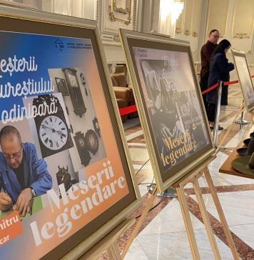 Expoziția ”Meserii legendare”, în foaierul Sălii de Plen a Senatului României, până pe 8 aprilie – FOTO