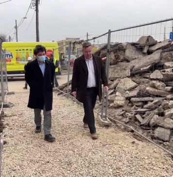 Nicuşor Dan, vizită pe şantierul Prelungirea Ghencea: Vom vira în curând banii pentru exproprieri – VIDEO