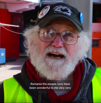 VIDEO/ ISU București-Ilfov prezintă povestea lui John, veteran militar din Alaska, acum voluntar în Gara de Nord