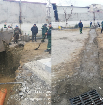 Primăria Sectorului 5 a continuat mai multe lucrări de infrastructură – FOTO