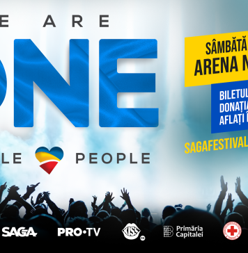 SAGA Festival și Primaria Capitalei organizează un concert caritabil LIVE pe Arena Națională
