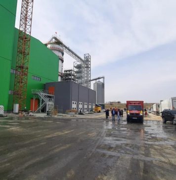 Explozie puternică și incendiu la fabrica de amidon din Medgidia – VIDEO