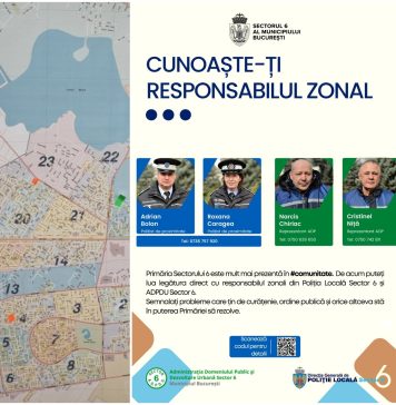 Polițiștii locali și angajații de la ADP, afișați cu poză și număr de telefon la scările de bloc/ Fiecare polițist local va fi responsabil de o zonă