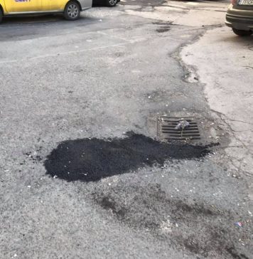 Bucureştiul este plin de ruine și de străzi ciuruite