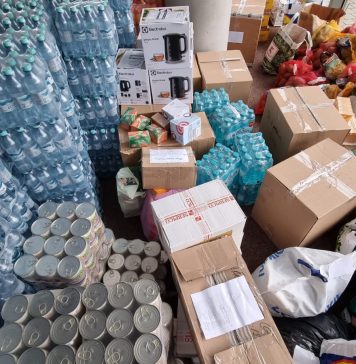 Bucureştenii au donat trei tone de produse pentru refugiaţii din Ucraina