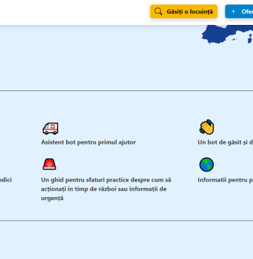 Ambasada Ucrainei în România: A fost lansată o platformă pentru oferta/căutare de locuințe și alte informații utile