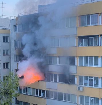 Incendiu la un bloc din zona Doamna Ghica din București. Patru oameni au avut nevoie de îngrijiri medicale