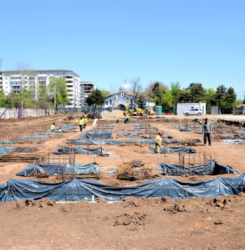 Parcul ”Tudor Arghezi” din Sectorul 4 începe să prindă contur – FOTO