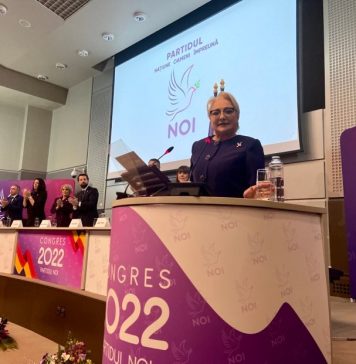 Viorica Dăncilă – aleasă președinte al Partidului „Naţiune Oameni Împreună” – NOI