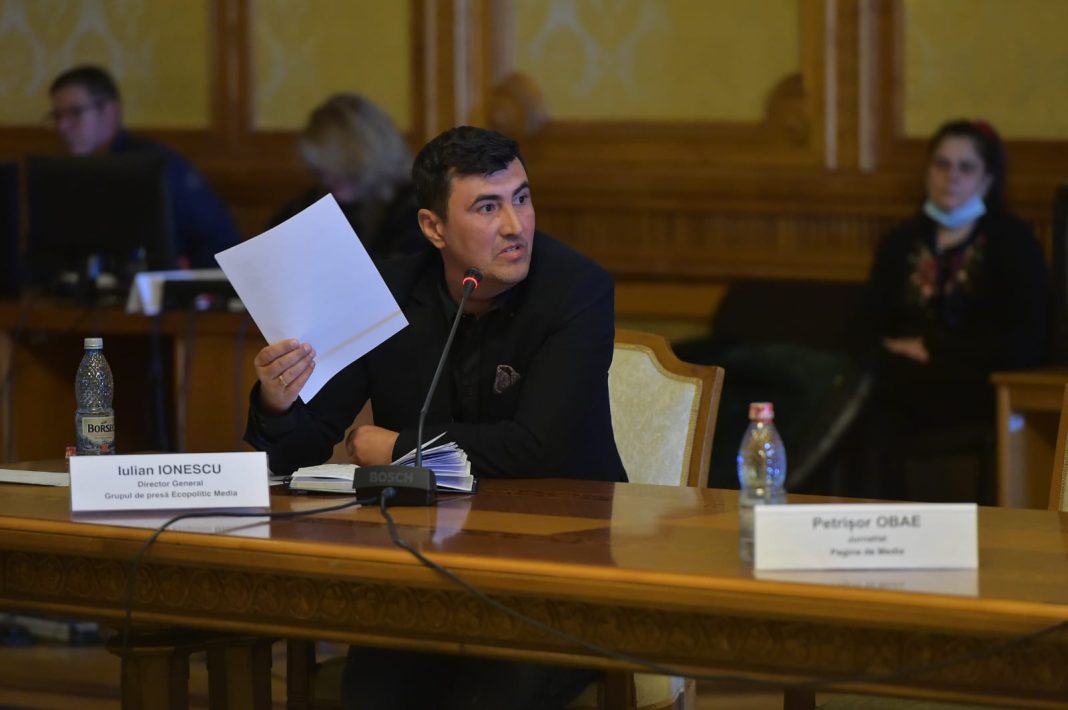 Iulian Ionescu dezbatere Parlament