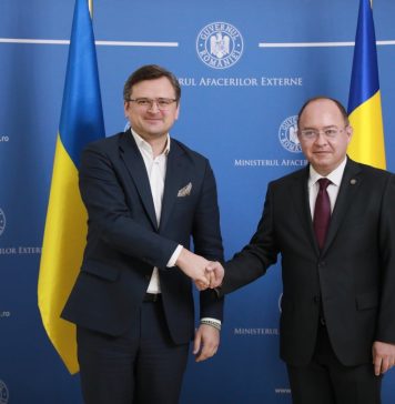 Ministrul de Externe al Ucrainei, la Bucuresti: Cred că șansa reala pe care o avem ca rută alternativa pentru exporturile Ucrainei este Dunărea