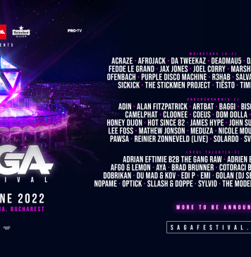 SAGA lansează biletele de o zi și de două zile pentru festivalul de pe Arena Națională