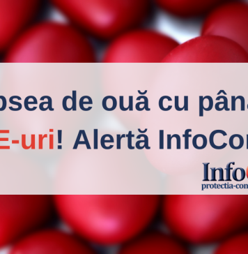 Lista mărcilor de vopsea de ouă care conțin cele mai multe E-uri