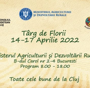 Târg de Florii în curtea Ministerului Agriculturii, în perioada 14-17 aprilie