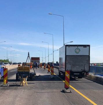 Lucrările de reparaţii şi înlocuire rosturi de dilataţie pe DN 1, pasaj IKEA, aproape de finalizare