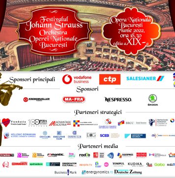 Cea de-a XIX-a ediţie a Festivalului „Johann Strauss”, pe scena Operei Naţionale Bucureşti
