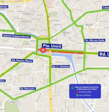 Restricții în București, pentru evenimentul ”Simfonia Apei” din Piața Unirii