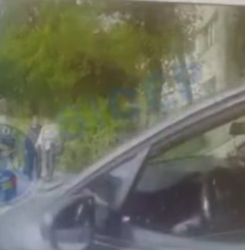 Scandal în București. Un şofer recalcitrant a rănit un poliţist – VIDEO