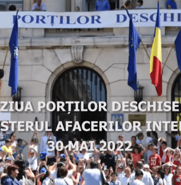 Ziua Porților Deschise pentru copii, pe 30 mai, la Ministerul de Interne
