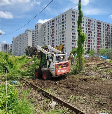 Primăria Sectorului 6 a început lucrările la Parcul Liniei. Ciucu: ”O soluție foarte bună ca să creștem calitatea vieții oamenilor” – FOTO