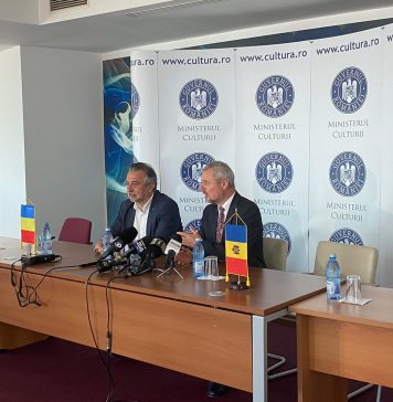 Ministrul Culturii s-a întâlnit cu omologul său din Republica Moldova, la București. Romașcanu: ”România se află în situaţia fratelui mai mare”