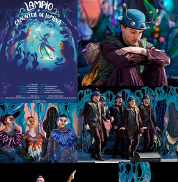 Teatrul Stela Popescu prezintă Lampio şi grăuntele de lumină de 1 iunie la Sala Mare a Palatului Copiilor