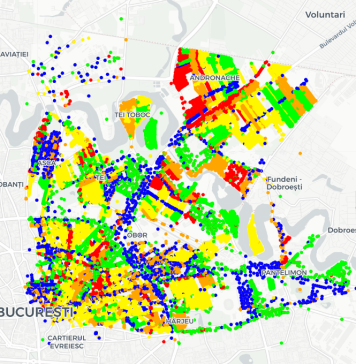 Sectorul 2 are o hartă a colectării deșeurilor