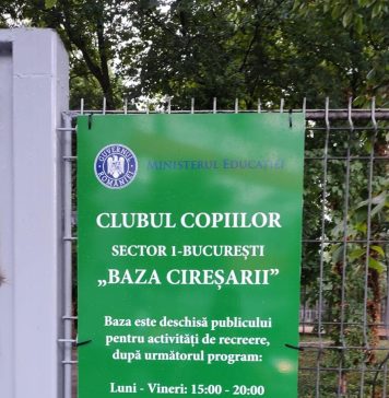 Ministerul Educaţiei propune Primăriei Sectorului 1 o formulă de colaborare pentru Baza Cireşarii