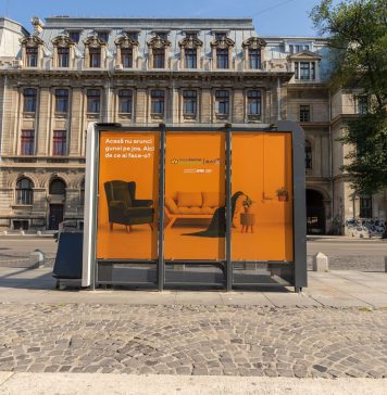 Stații STB decorate similar unui interior de casă, în cadrul campaniei „Alege Asumat un Oraș Curat” – FOTO