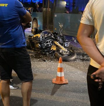 Un motociclist a fost grav rănit, după impactul cu un autobuz pe un bulevard din Voluntari