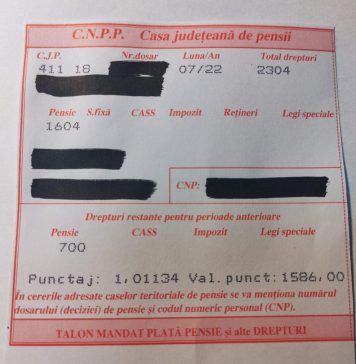 Ministrul Muncii : A început tipărirea taloanelor de pensie care conțin ajutorul financiar de 700 de lei – FOTO