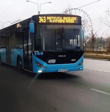 Autobuzele liniilor 343 și 382 vor opri într-o nouă stație pe Str. Gherghiței