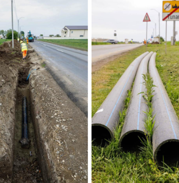 Hubert Thuma, CJ Ilfov, prezintă stadiul lucrărilor de apă și canalizare în localitatea Tunari – FOTO