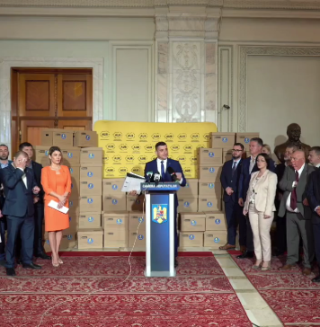 AUR spune că a strâns peste 2 milioane de semnături pentru demiterea preşedintelui Klaus Iohannis