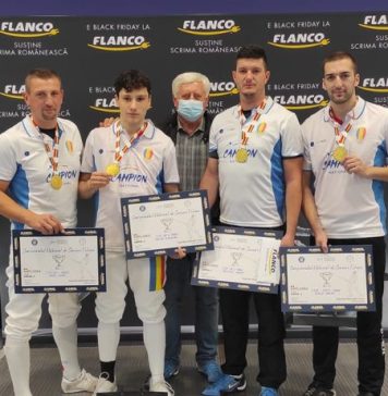 CSM Satu Mare a câştigat titlul naţional în proba masculină de spadă pe echipe