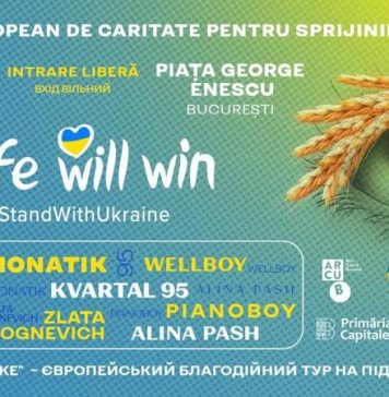 Turneul european „Life Will Win”, în sprijinul Ucrainei, ajunge la Bucureşti